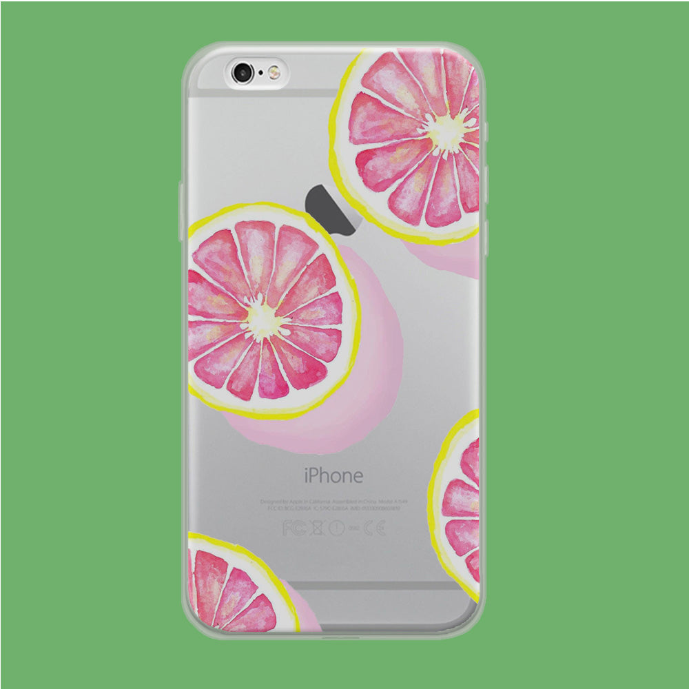 Piece of Pink Citrus iPhone 6 | iPhone 6s Clear Case
