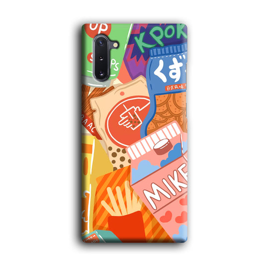 Pile of Snack Gift Samsung Galaxy Note 10 3D Case