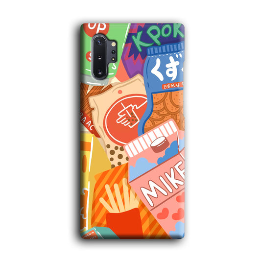 Pile of Snack Gift Samsung Galaxy Note 10 Plus 3D Case