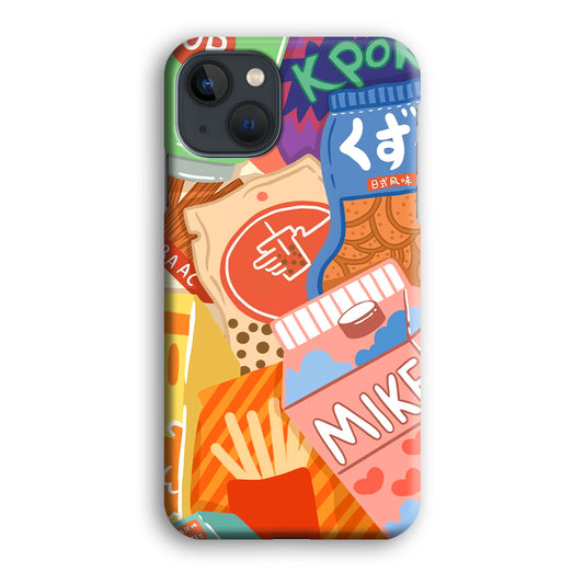 Pile of Snack Gift iPhone 13 3D Case