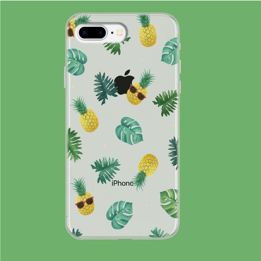 Pineapple Forest iPhone 8 Plus Clear Case