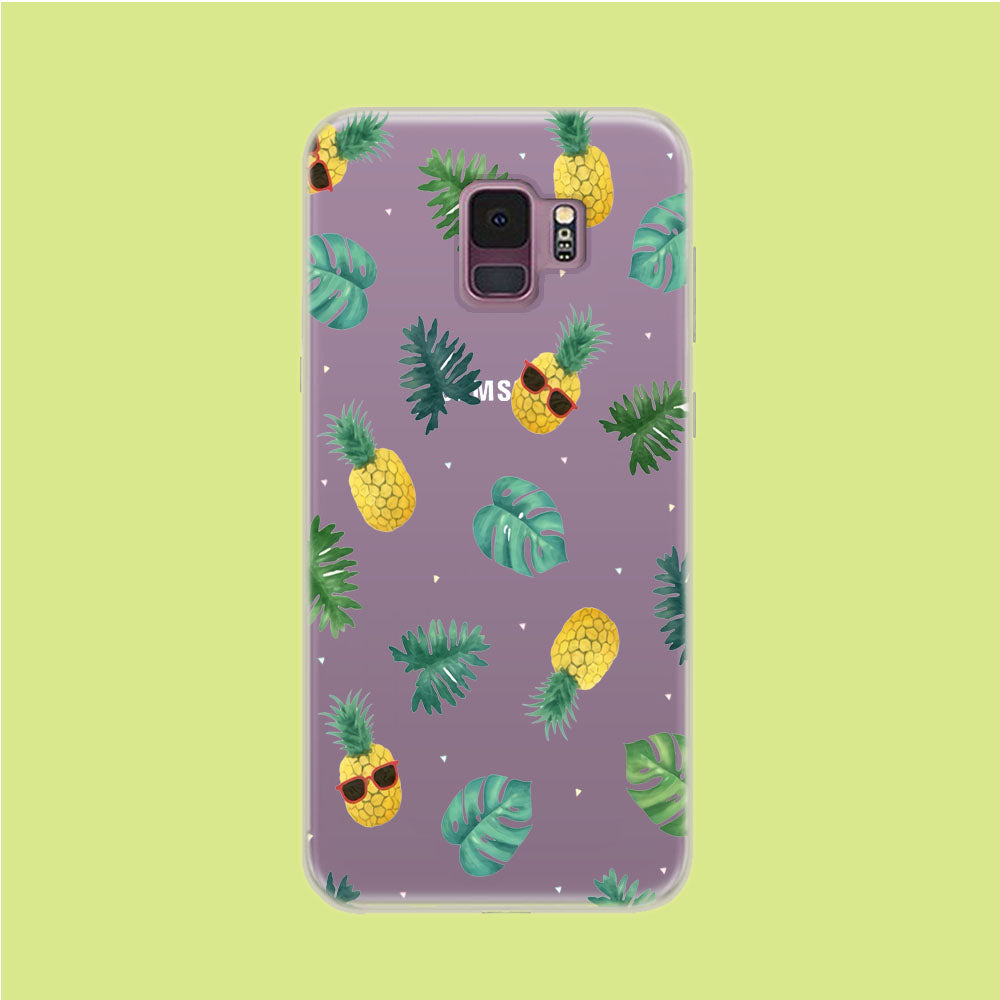 Pineapple Forest Samsung Galaxy S9 Clear Case