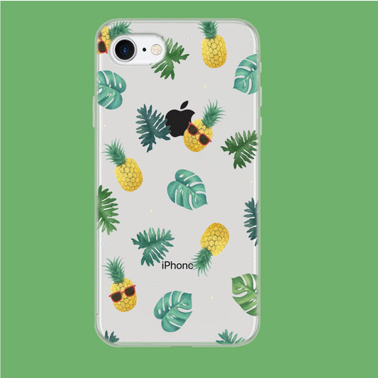 Pineapple Forest iPhone 7 Clear Case