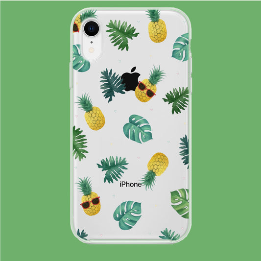 Pineapple Forest iPhone XR Clear Case