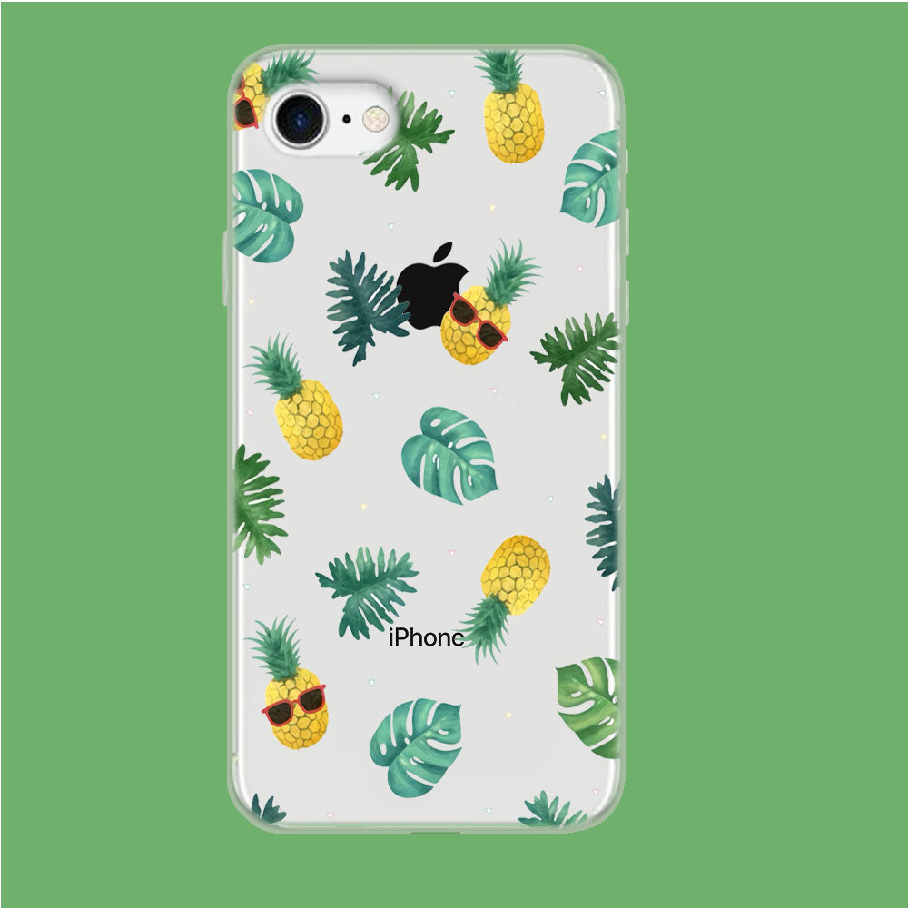 Pineapple Forest iPhone 8 Clear Case