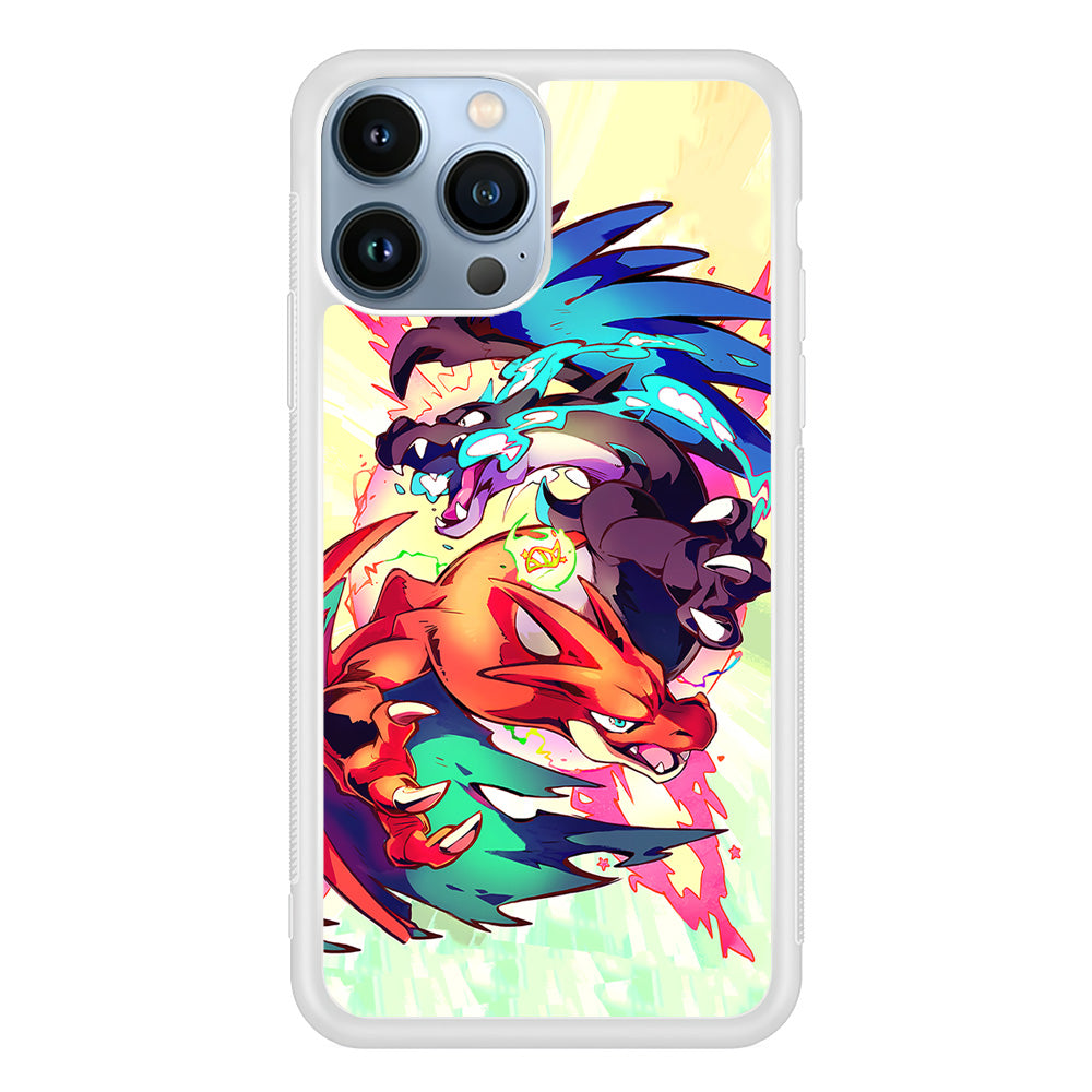 Pokemon Mega Charizard Heavy Punch iPhone 13 Pro Case