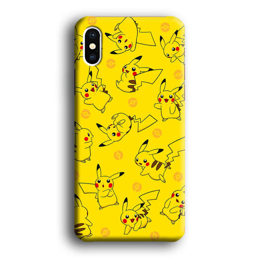 Pokemon Play Cute iPhone Xs Max 3D Case