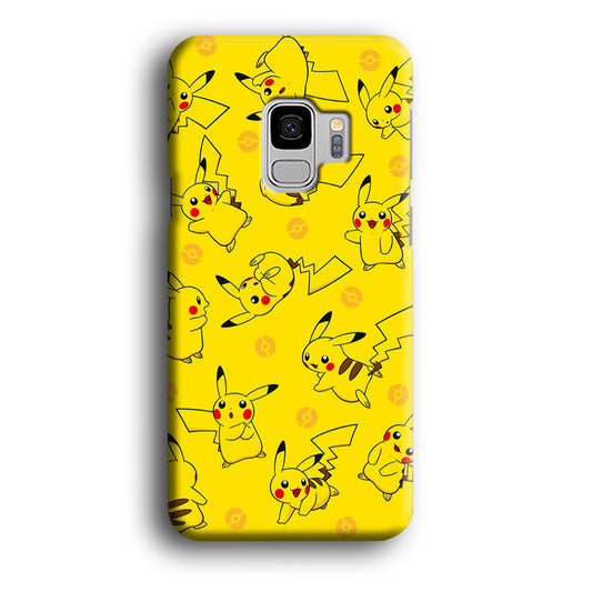 Pokemon Play Cute Samsung Galaxy S9 3D Case