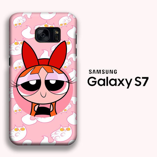 Powerpuff Girls Blossom Smile Samsung Galaxy S7 3D Case