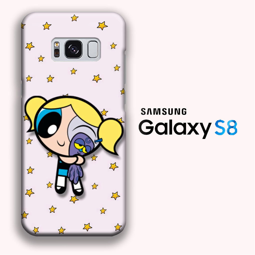 Powerpuff Girls Bubbles Stars Samsung Galaxy S8 3D Case