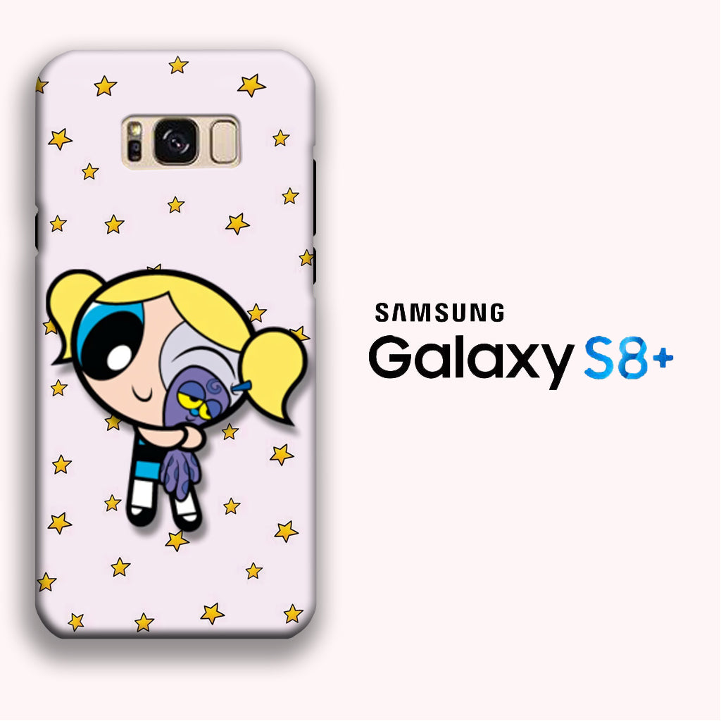 Powerpuff Girls Bubbles Stars Samsung Galaxy S8 Plus 3D Case