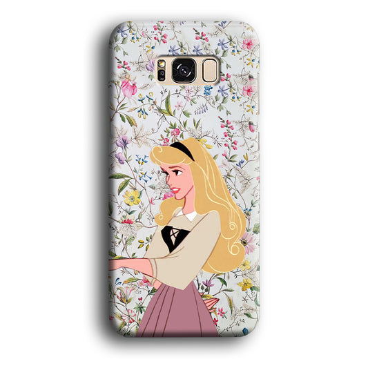 Princess and The Flowers Samsung Galaxy S8 Plus 3D Case
