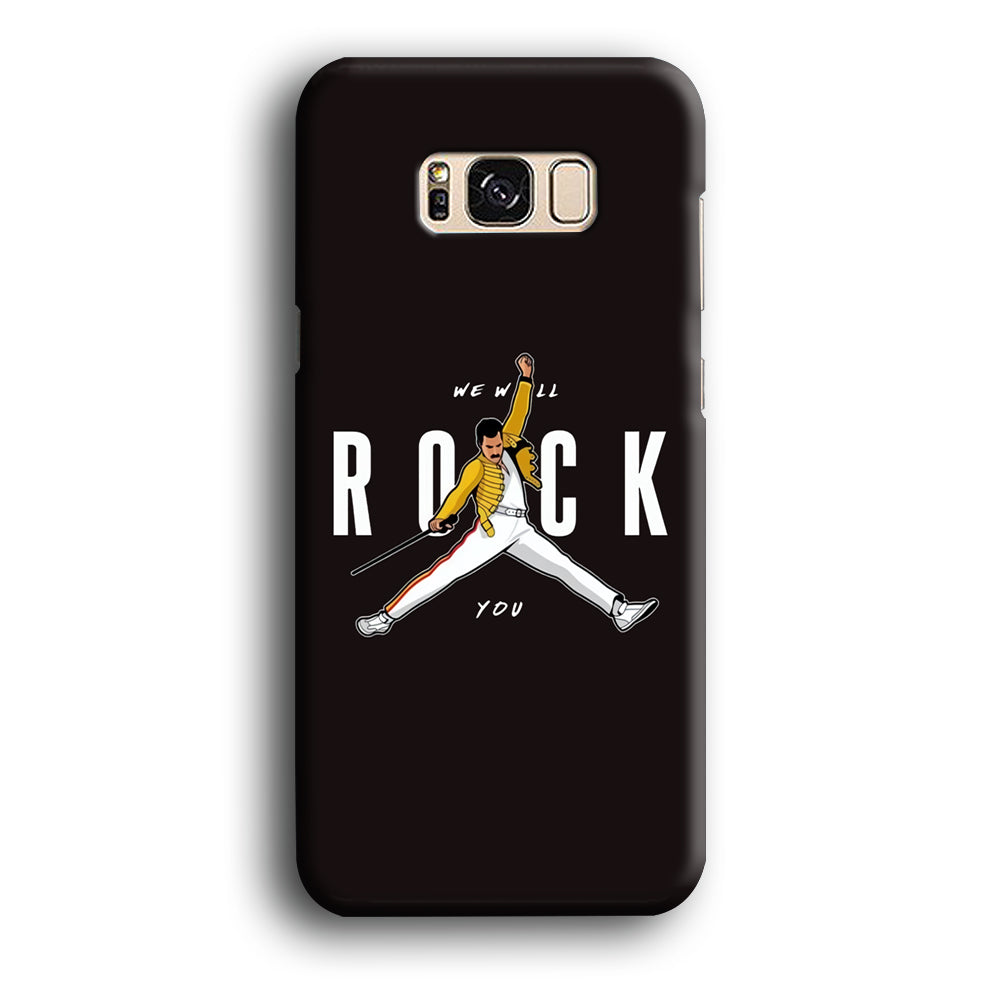 Queens in Freddie Mercury Rock Icon Samsung Galaxy S8 Plus 3D Case