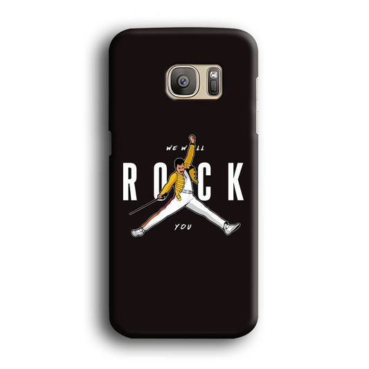 Queens in Freddie Mercury Rock Icon Samsung Galaxy S7 3D Case