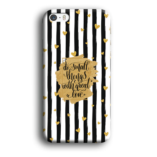 Quote Love of Small Things iPhone 5 | 5s 3D Case