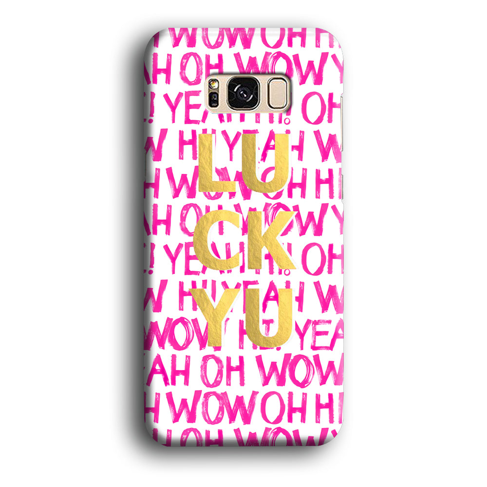 Quotes of Girls Samsung Galaxy S8 Plus 3D Case