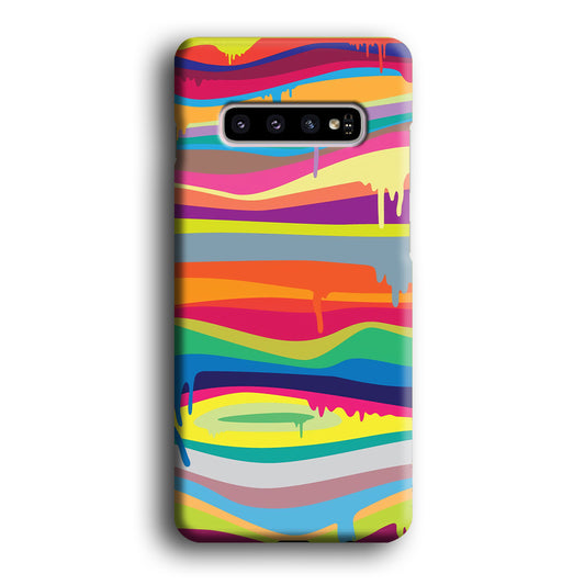 Rainbow Faded Samsung Galaxy S10 3D Case