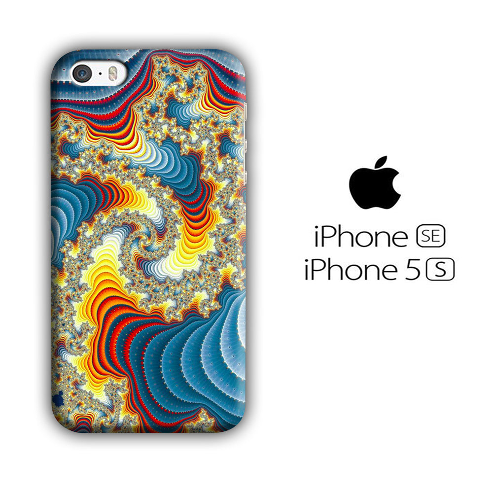 Rainbow Spiral Three Colors iPhone 5 | 5s 3D Case
