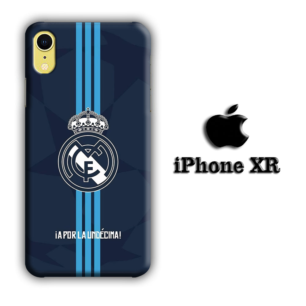 Real Madrid iA Por La Undecima iPhone XR 3D Case