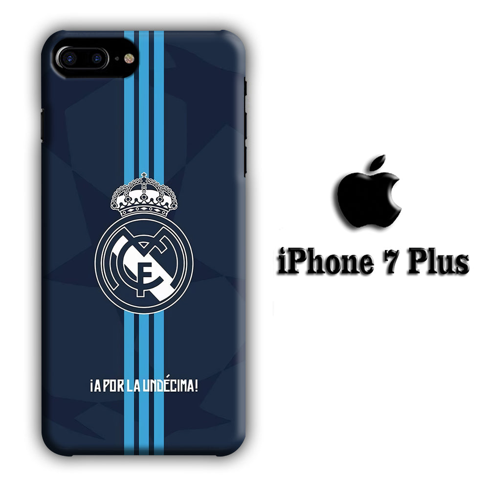 Real Madrid iA Por La Undecima iPhone 7 Plus 3D Case