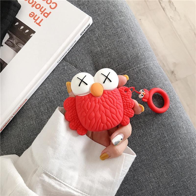 Elmo and Friends Silicone Protective Case Cover For Apple Airpods
