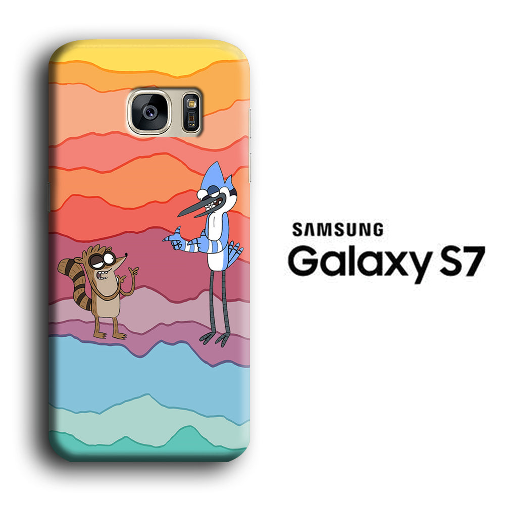 Reguler Show Fix The Challenge Samsung Galaxy S7 3D Case