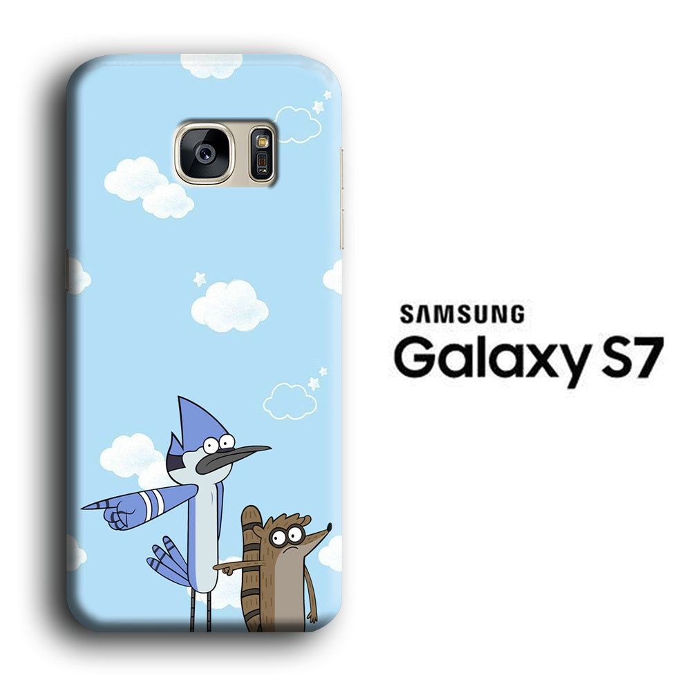 Reguler Show We Don't Do That Samsung Galaxy S7 3D Case