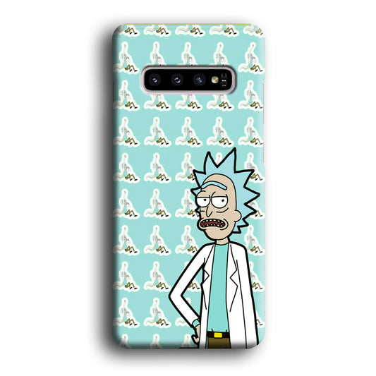 Rick and Morty Doctor Bad Vibes Samsung Galaxy S10 3D Case
