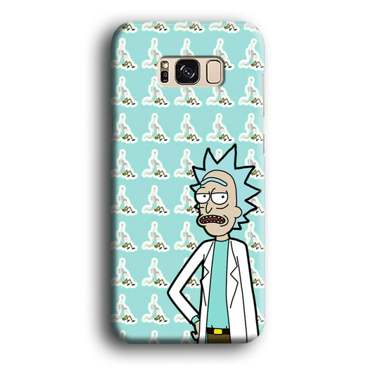 Rick and Morty Doctor Bad Vibes Samsung Galaxy S8 Plus 3D Case