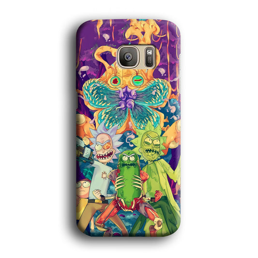 Rick and Morty Double Power Samsung Galaxy S7 Edge 3D Case