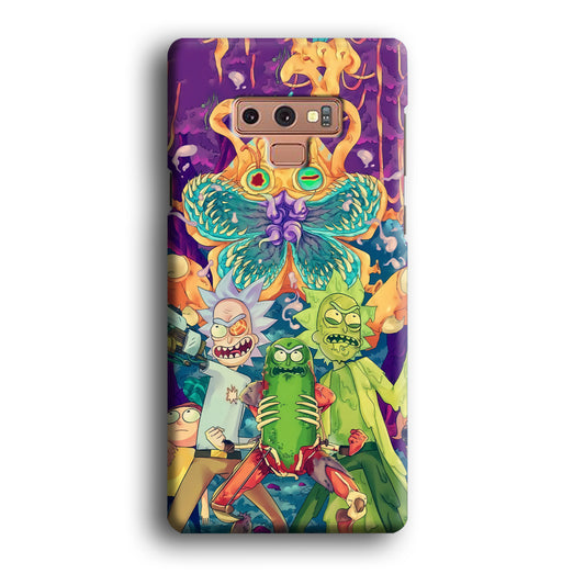 Rick and Morty Double Power Samsung Galaxy Note 9 3D Case