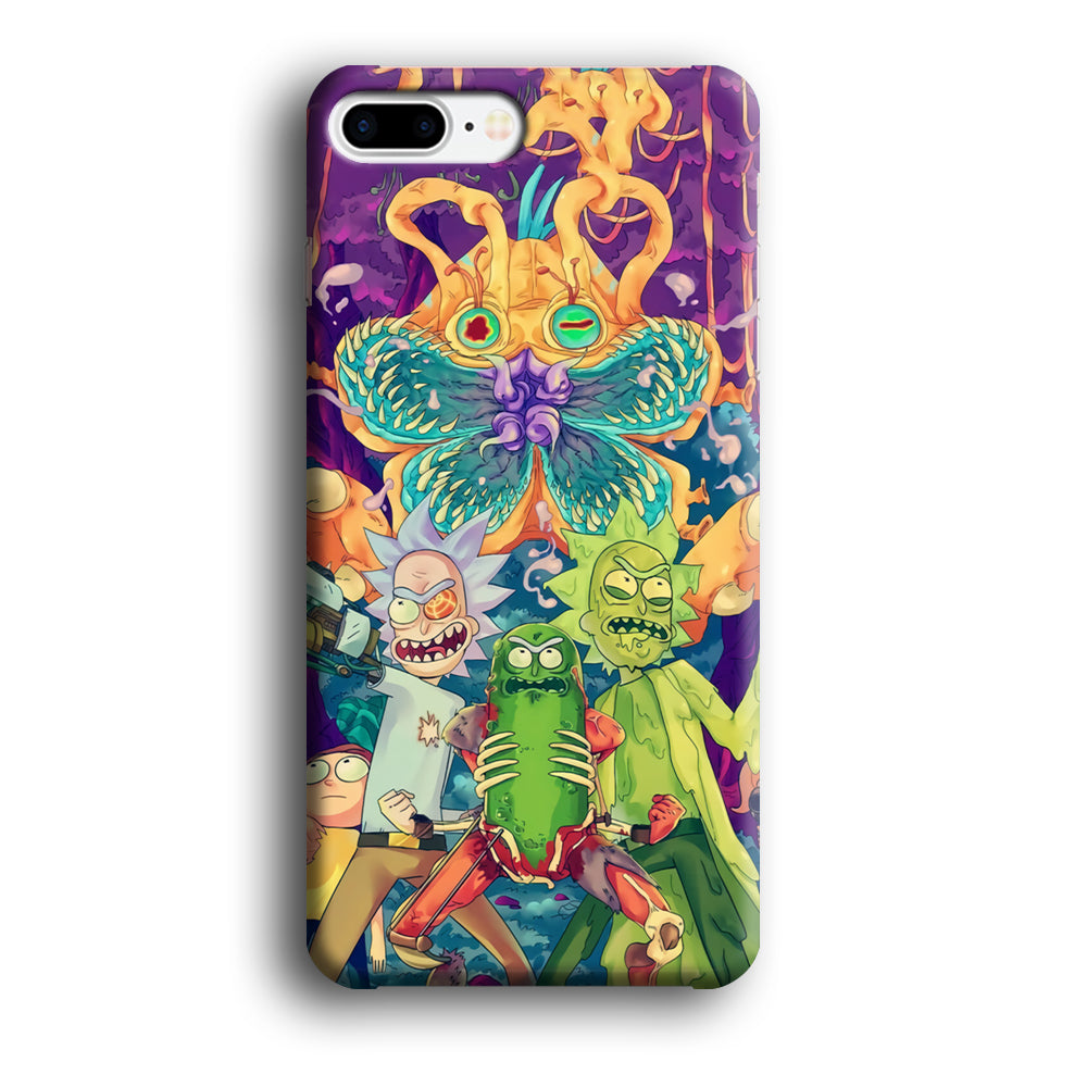 Rick and Morty Double Power iPhone 7 Plus 3D Case