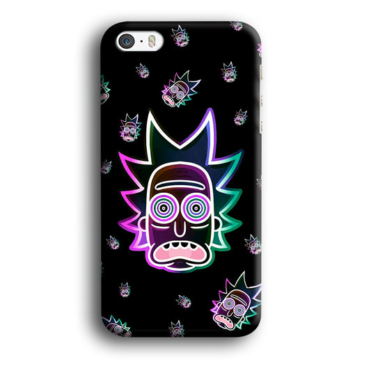Rick and Morty Face Glow iPhone 5 | 5s 3D Case