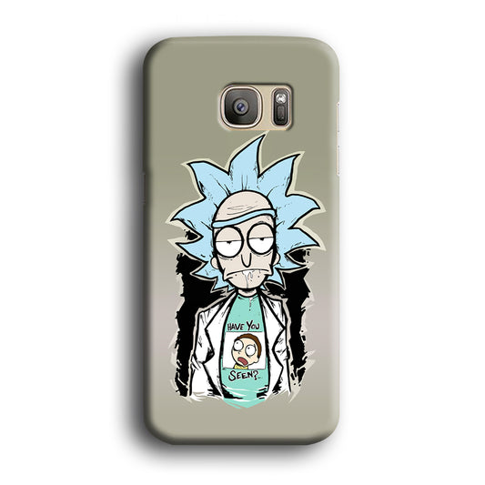 Rick and Morty Looking for Partner Samsung Galaxy S7 Edge 3D Case