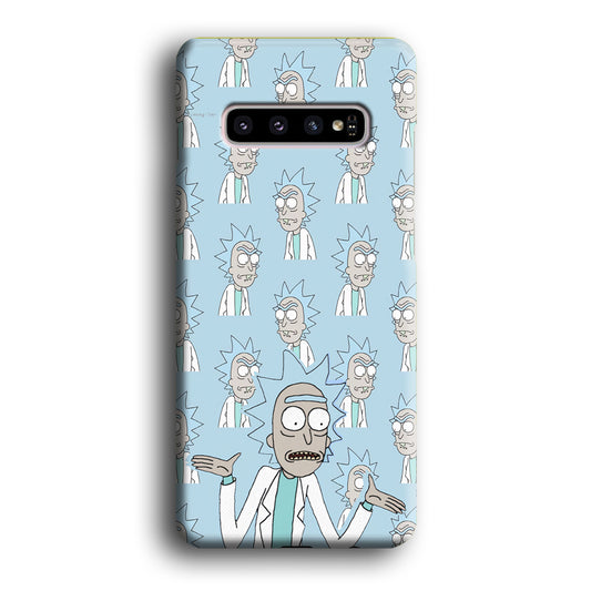 Rick and Morty What's Wrong Samsung Galaxy S10 3D Case