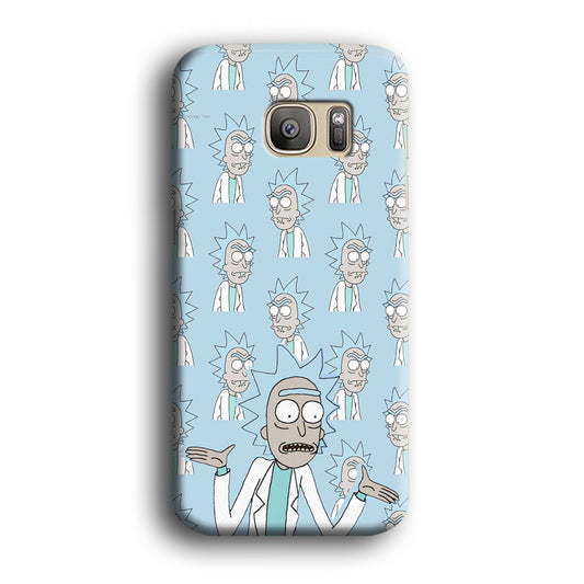 Rick and Morty What's Wrong Samsung Galaxy S7 Edge 3D Case