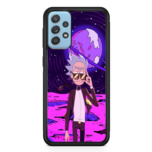 Rick and Morty Agent of Universe Samsung Galaxy A72 Case