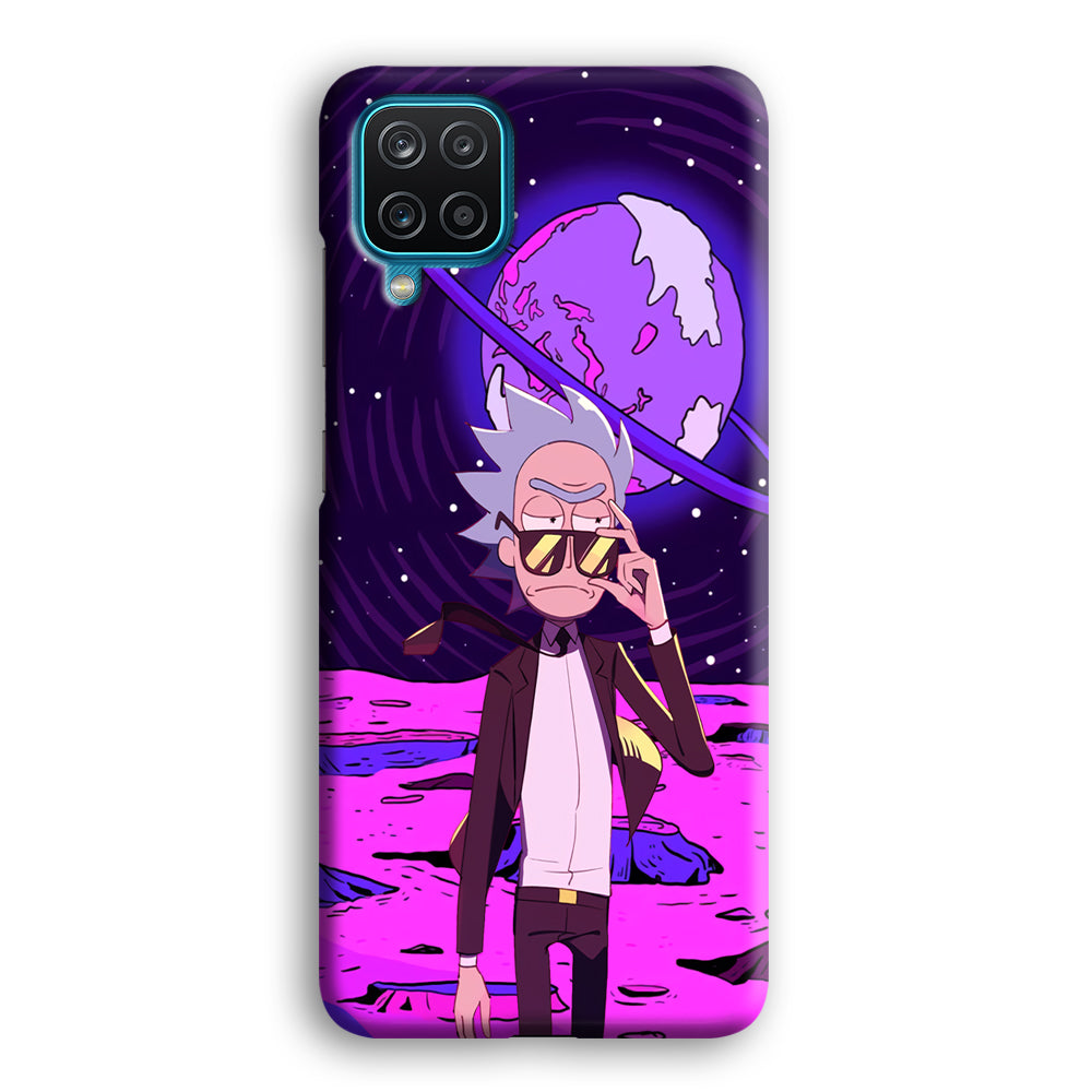 Rick and Morty Agent of Universe Samsung Galaxy A12 Case