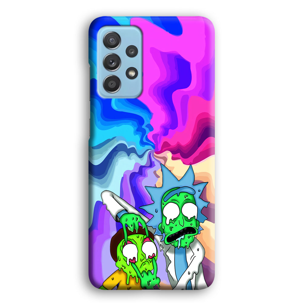 Rick and Morty Illussion of Life Samsung Galaxy A52 Case