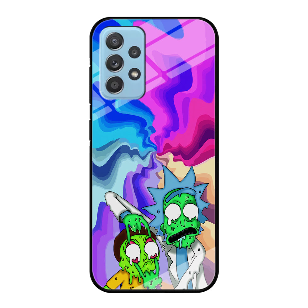 Rick and Morty Illussion of Life Samsung Galaxy A52 Case