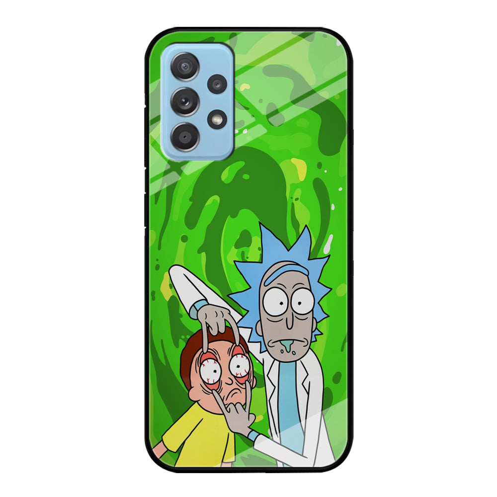 Rick and Morty Look The Real Life Samsung Galaxy A52 Case