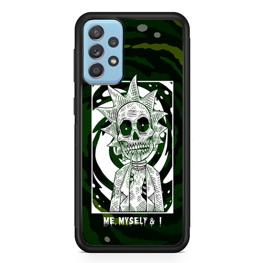 Rick and Morty Me, Myself and I Samsung Galaxy A72 Case