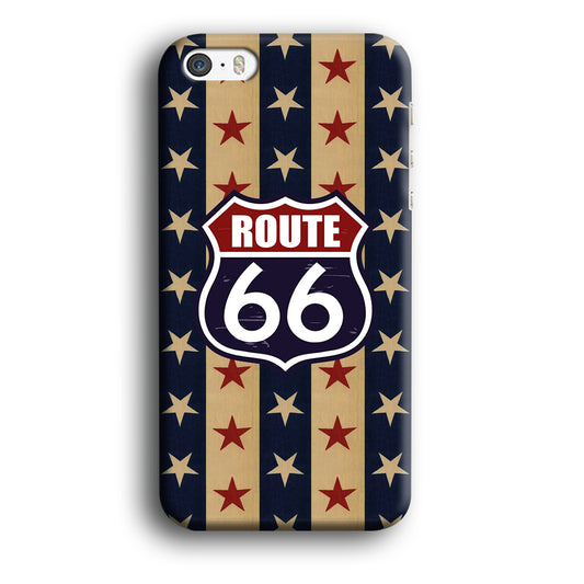 Route 66 Emblem Logo iPhone 5 | 5s 3D Case