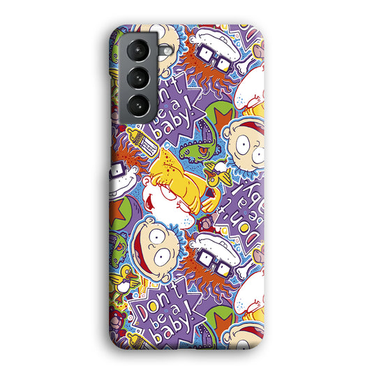 Rugrats Collage and Quotes Samsung Galaxy S21 3D Case