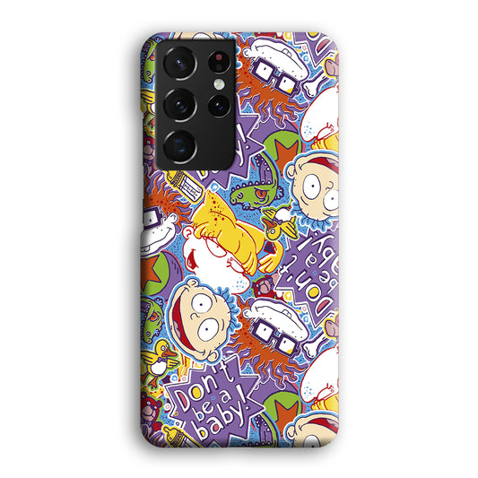 Rugrats Collage and Quotes Samsung Galaxy S21 Ultra 3D Case