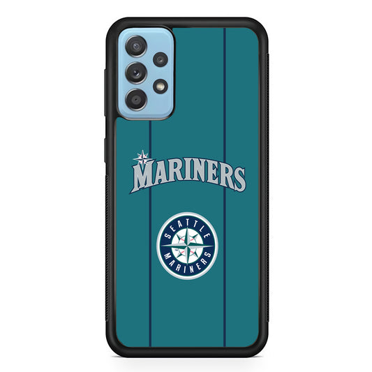 Seattle Mariners Green Blue Jersey Samsung Galaxy A72 Case