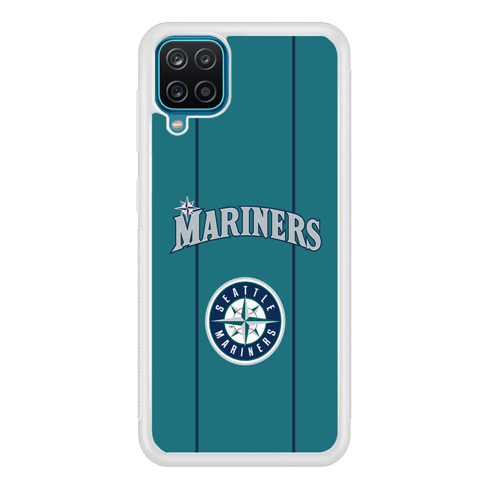 Seattle Mariners Green Blue Jersey Samsung Galaxy A12 Case