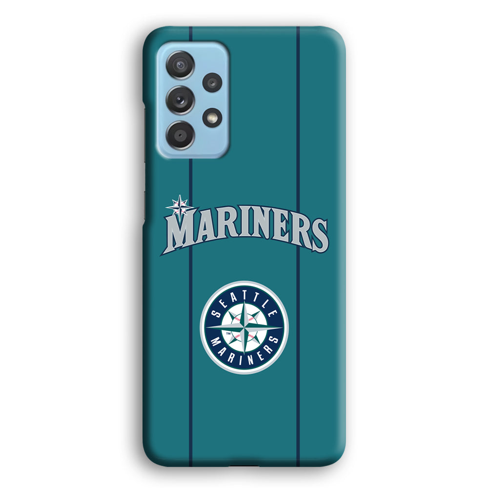 Seattle Mariners Green Blue Jersey Samsung Galaxy A52 Case