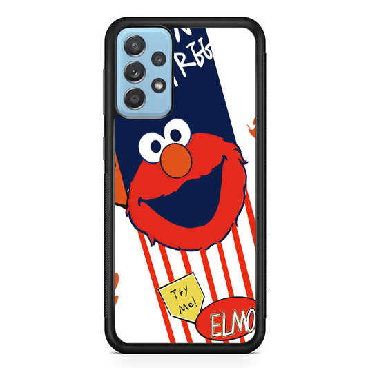 Sesame Street Elmo Jersey Theme Samsung Galaxy A72 Case
