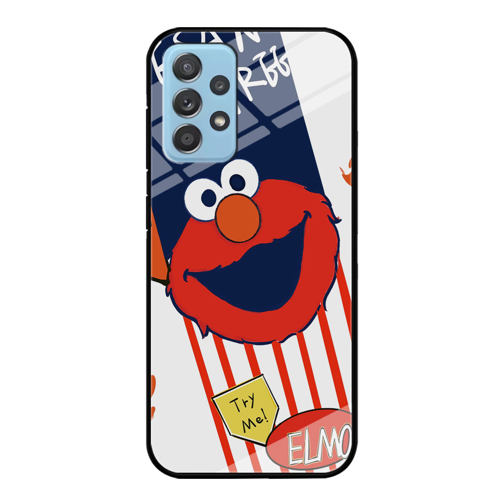 Sesame Street Elmo Jersey Theme Samsung Galaxy A52 Case